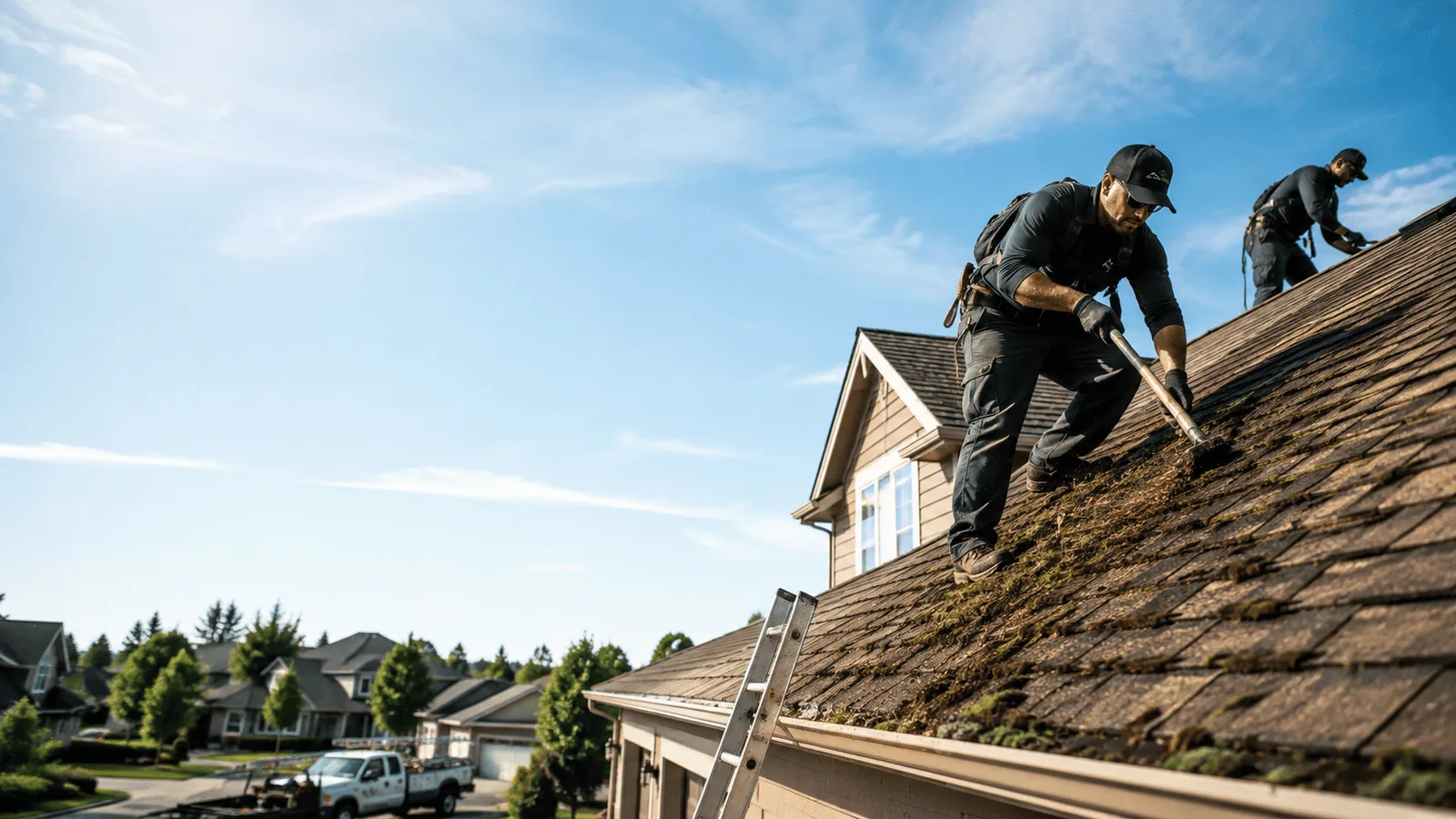 Roof Moss Removal in Ellerbe, NC near me